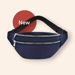 NEW!  Navy blue Fanny  Bag